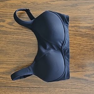 Run Times Bra High Support, 32 D Lululemon Black